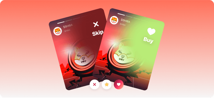 Memelut Swipe-to-Trade