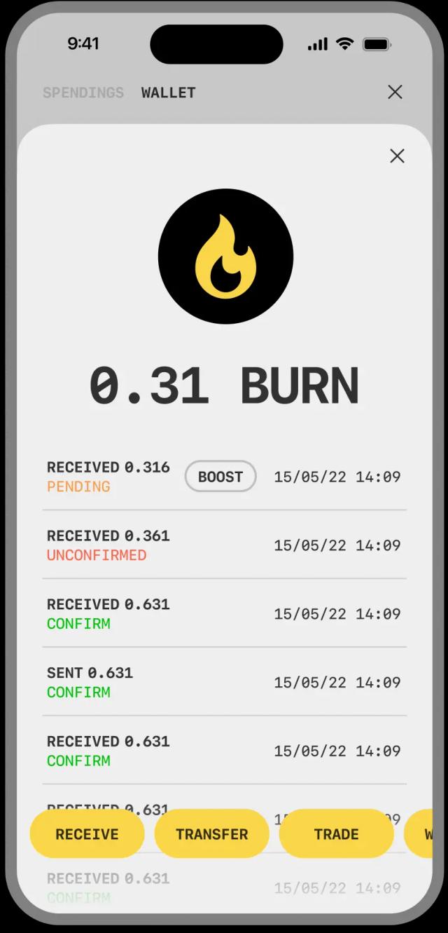 Step App mobile screen
