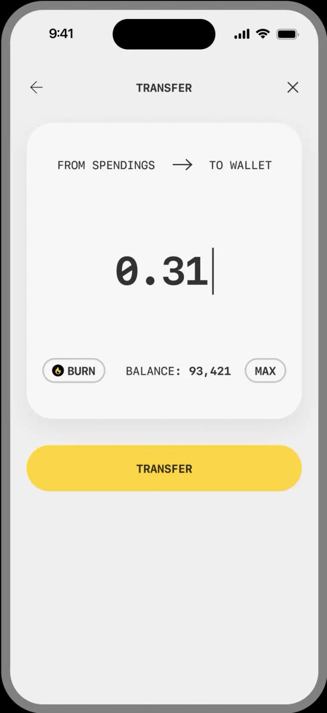 Step App mobile screen